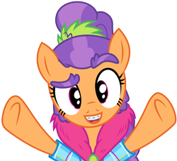 Size: 3336x3035 | Tagged: safe, artist:cloudyglow, character:plaid stripes, episode:the saddle row review, g4, my little pony: friendship is magic, .ai available, female, plaidabetes, raised eyebrow, simple background, solo, transparent background, vector