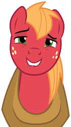 Size: 3000x5312 | Tagged: safe, artist:cloudyglow, character:big mcintosh, species:earth pony, species:pony, .ai available, dungeons and dragons, faec, male, simple background, solo, stallion, transparent background, vector
