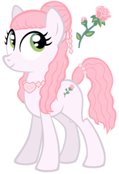 Size: 1920x2784 | Tagged: safe, artist:cloudyglow, character:desert rose, g3, female, g3 to g4, generation leap, solo