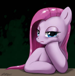 Size: 900x913 | Tagged: safe, artist:johnjoseco, character:pinkamena diane pie, character:pinkie pie, species:earth pony, species:pony, g4, bored, female, mare, photoshop, sigh, solo