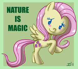 Size: 900x792 | Tagged: safe, artist:johnjoseco, character:fluttershy, species:pegasus, species:pony, g4, blushing, female, mare, photoshop, solo