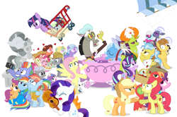 Size: 1182x785 | Tagged: safe, artist:dm29, character:angel bunny, character:applejack, character:big mcintosh, character:bow hothoof, character:chipcutter, character:discord, character:doctor fauna, character:feather bangs, character:fluttershy, character:hoity toity, character:maud pie, character:photo finish, character:pinkie pie, character:princess flurry heart, character:rainbow dash, character:rarity, character:scootaloo, character:starlight glimmer, character:strawberry sunrise, character:sugar belle, character:sweetie belle, character:thorax, character:trixie, character:twilight sparkle, character:twilight sparkle (alicorn), character:wild fire, character:windy whistles, species:alicorn, species:changeling, species:pegasus, species:pony, species:reformed changeling, ship:sugarmac, ship:windyhoof, episode:a flurry of emotions, episode:all bottled up, episode:celestial advice, episode:fluttershy leans in, episode:forever filly, episode:hard to say anything, episode:honest apple, episode:rock solid friendship, g4, my little pony: friendship is magic, anger magic, basket, bottled rage, camera, cinnamon nuts, clothing, cup, equestrian pink heart of courage, female, food, guitar, heart, heart eyes, helmet, hug, jalapeno red velvet omelette cupcakes, kite, magic, male, mining helmet, pizza costume, pizza head, rainbow dash's parents, reformed four, shipping, shopping cart, simple background, statue, stingbush seed pods, straight, strawberry, teacup, that pony sure does love kites, that pony sure does love teacups, the meme continues, the story so far of season 7, this isn't even my final form, uniform, wall of tags, whammy, white background, wingding eyes, wonderbolts uniform