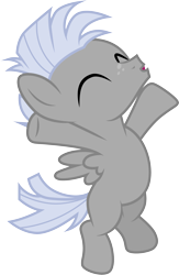 Size: 3001x4610 | Tagged: safe, artist:cloudyglow, character:chipcutter, species:pegasus, species:pony, episode:forever filly, g4, my little pony: friendship is magic, absurd resolution, chipcuter, colt, cute, eyes closed, male, simple background, solo, transparent background, vector