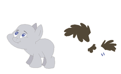 Size: 566x348 | Tagged: safe, artist:selenaede, character:truffle shuffle, species:earth pony, species:pony, (male) base, base, colt, foal, male