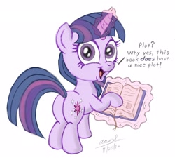 Size: 3102x2833 | Tagged: safe, artist:aleximusprime, artist:scobionicle99, character:twilight sparkle, book, chibi, colored, plot
