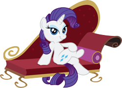 Size: 5792x4184 | Tagged: safe, artist:aleximusprime, artist:tim015, character:rarity, absurd resolution, chair, female, simple background, solo, transparent background, vector