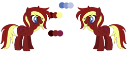 Size: 1026x518 | Tagged: safe, artist:selenaede, artist:westrail642fan, base used, oc, oc only, oc:carmine cream, parent:oc:david wyne, parent:rainbow dash, parents:canon x oc, species:pegasus, species:pony, reference sheet, rise and fall