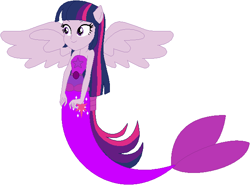 Size: 621x460 | Tagged: safe, artist:selenaede, artist:user15432, base used, character:twilight sparkle, character:twilight sparkle (alicorn), species:alicorn, species:pony, my little pony:equestria girls, clothing, fins, hasbro, hasbro studios, mermaid, mermaid princess, mermaid tail, mermaidized, ponied up, species swap, tail, winged humanization, wings