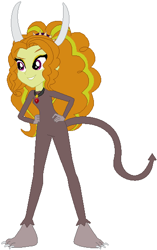 Size: 346x550 | Tagged: safe, artist:selenaede, artist:user15432, base used, character:adagio dazzle, equestria girls:rainbow rocks, g4, my little pony: equestria girls, my little pony:equestria girls, barely eqg related, claws, clothing, cosplay, costume, crossover, cuphead, demon, devil horns, devil tail, hasbro, hasbro studios, horns, jewelry, necklace, pendant, studio mdhr, the devil