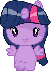 Size: 3000x4168 | Tagged: safe, artist:cloudyglow, character:twilight sparkle, character:twilight sparkle (alicorn), species:alicorn, species:pony, cutie mark crew, simple background, toy, toy interpretation, transparent background