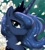 Size: 1000x1104 | Tagged: safe, artist:johnjoseco, character:princess luna, species:alicorn, species:pony, g4, bust, female, flower, looking at you, manga style, mare, photoshop, portrait, pretty, profile, solo