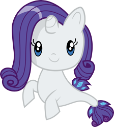 Size: 3000x3345 | Tagged: safe, artist:cloudyglow, character:rarity, species:seapony (g4), chibi, cute, cutie mark crew, female, raribetes, seaponified, seapony rarity, simple background, solo, species swap, toy, transparent background
