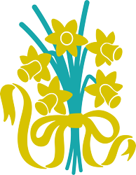 Size: 3000x3858 | Tagged: safe, artist:cloudyglow, g1, cutie mark, cutie mark only, daffodil, no pony, simple background, transparent background