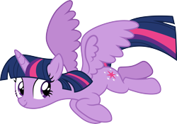 Size: 4288x3000 | Tagged: safe, artist:cloudyglow, character:twilight sparkle, character:twilight sparkle (alicorn), species:alicorn, species:pony, episode:best gift ever, g4, my little pony: friendship is magic, .ai available, female, flying, mare, simple background, solo, transparent background, vector