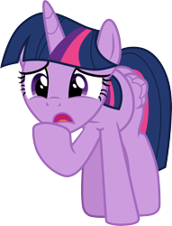 Size: 3000x3929 | Tagged: safe, artist:cloudyglow, character:twilight sparkle, character:twilight sparkle (alicorn), species:alicorn, species:pony, episode:father knows beast, g4, my little pony: friendship is magic, .ai available, cute, female, simple background, solo, transparent background, twiabetes, vector