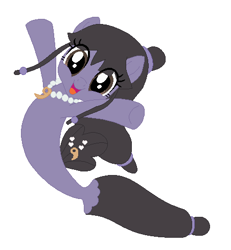 Size: 452x490 | Tagged: safe, artist:fjessemcsm, artist:selenaede, base used, species:earth pony, species:pony, species:seapony (g4), my little pony: the movie (2017), ace attorney, barely pony related, capcom, crossover, fins, jewelry, maya fey, necklace, ponified, seaponified, species swap, that pony sure does love being a seapony