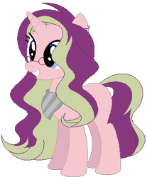 Size: 324x391 | Tagged: safe, artist:cosmic-wonders, artist:selenaede, base used, oc, oc only, oc:shadow shine, parent:starlight glimmer, parent:sunset shimmer, parents:shimmerglimmer, species:pony, icey-verse, blank flank, ear piercing, earring, female, glasses, jewelry, magical lesbian spawn, mare, next generation, offspring, piercing, regalia, simple background, solo, transparent background