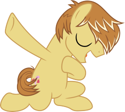 Size: 3341x3000 | Tagged: safe, artist:cloudyglow, character:feather bangs, species:earth pony, species:pony, episode:hard to say anything, g4, my little pony: friendship is magic, .ai available, male, solo, vector