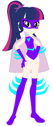 Size: 246x579 | Tagged: safe, artist:selenaede, artist:sturk-fontaine, base used, character:twilight sparkle, character:twilight sparkle (scitwi), oc, oc:twilight owl, species:eqg human, my little pony:equestria girls, human coloration, magic gaia, simple background, white background