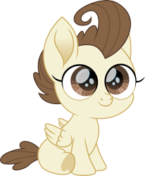 Size: 1237x1500 | Tagged: safe, artist:cloudyglow, character:pound cake, species:pegasus, species:pony, baby, baby pony, cute, eye lashes, hooves, male, poundabetes, simple background, smiling, transparent background