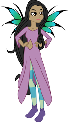 Size: 2783x4879 | Tagged: safe, artist:lhenao, artist:selenaede, base used, my little pony:equestria girls, barely eqg related, crossover, equestria girls-ified, nerissa crossnic, simple background, transparent background, w.i.t.c.h.