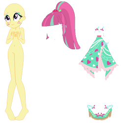 Size: 549x557 | Tagged: safe, artist:cathylility, artist:ra1nb0wk1tty, artist:selenaede, character:sour sweet, equestria girls:legend of everfree, g4, my little pony: equestria girls, my little pony:equestria girls, alternate universe, base, camp fashion show outfit, clothing, dress, high heels, shoes