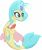 Size: 3000x3546 | Tagged: safe, artist:cloudyglow, character:princess skystar, species:pony, species:seapony (g4), g4, my little pony: the movie (2017), angler seapony, bioluminescent, cute, female, fin wings, fins, freckles, glow, simple background, skyabetes, smiling, solo, transparent background, vector, wings