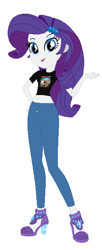 Size: 252x618 | Tagged: safe, artist:denverbrony, artist:selenaede, character:rarity, my little pony:equestria girls, female, iron maiden, solo
