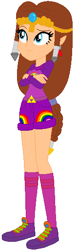 Size: 161x547 | Tagged: safe, artist:selenaede, artist:user15432, base used, species:human, equestria girls:legend of everfree, g4, my little pony: equestria girls, my little pony:equestria girls, barely eqg related, camp everfree logo, camp everfree outfits, camper, camping outfit, clothing, crossed arms, crossover, crown, ear piercing, earring, equestria girls style, equestria girls-ified, hylian, jewelry, nintendo, piercing, princess zelda, regalia, shoes, sneakers, socks, super smash bros., the legend of zelda, the legend of zelda: twilight princess