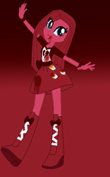 Size: 342x547 | Tagged: safe, artist:princessofdeadroses, artist:selenaede, base used, character:pinkamena diane pie, character:pinkie pie, species:human, my little pony:equestria girls, alternate cutie mark, alternate hairstyle, alternate universe, anti-hero, anti-heroine, blood, bloody, bloody mouth, bracelet, clothing, elements of insanity, equestria girls style, equestria girls-ified, happy, jewelry, pinkis cupcake, shoes, smiling, wild card