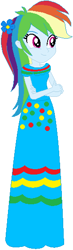Size: 164x563 | Tagged: safe, artist:selenaede, artist:user15432, base used, character:rainbow dash, species:human, my little pony:equestria girls, blue dress, blue flowers, cinco de mayo, clothing, crossed arms, dress, female, flower, flower in hair, rainbow dash always dresses in style, simple background, white background
