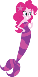 Size: 307x617 | Tagged: safe, artist:selenaede, artist:user15432, base used, character:pinkie pie, species:human, my little pony:equestria girls, barely eqg related, bubble guppies, crossover, fins, hairpin, mermaid, mermaid tail, mermaidized, nick jr., nickelodeon, oona, oona (bubble guppies), species swap, tail