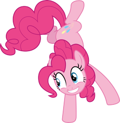 Size: 3000x3087 | Tagged: safe, artist:cloudyglow, character:pinkie pie, species:earth pony, species:pony, episode:the mean 6, g4, my little pony: friendship is magic, .ai available, female, simple background, solo, transparent background, vector