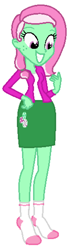 Size: 228x820 | Tagged: safe, artist:decismuchjuvenile, artist:selenaede, base used, character:minty, species:human, my little pony:equestria girls, clothing, equestria girls style, equestria girls-ified, socks, that pony sure does love socks