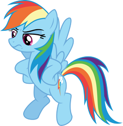 Size: 3000x3074 | Tagged: safe, artist:cloudyglow, character:rainbow dash, episode:best gift ever, g4, my little pony: friendship is magic, .ai available, female, simple background, solo, transparent background, vector