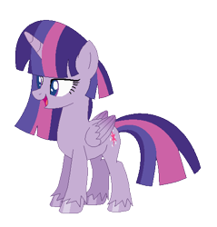Size: 473x494 | Tagged: safe, artist:mlp-lolada, artist:selenaede, base used, character:twilight sparkle, character:twilight sparkle (alicorn), species:alicorn, species:pony, g4, my little pony:pony life, female, g4.5 to g4, generation leap, simple background, solo, transparent background