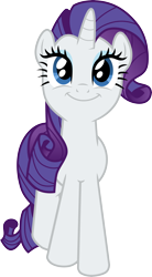 Size: 3000x5423 | Tagged: safe, artist:cloudyglow, character:rarity, species:pony, species:unicorn, episode:rarity takes manehattan, g4, my little pony: friendship is magic, .ai available, cute, female, raribetes, simple background, solo, transparent background, vector