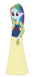 Size: 280x602 | Tagged: safe, artist:allegro15, artist:selenaede, base used, character:rainbow dash, species:human, my little pony:equestria girls, alternate hairstyle, clothing, crossover, disney, disney princess, dress, fa mulan, gown, lantern, mulan, simple background, transparent background