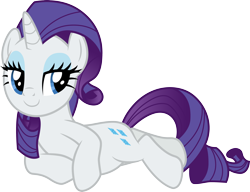 Size: 3916x3000 | Tagged: safe, artist:cloudyglow, character:rarity, species:pony, species:unicorn, episode:dragon dropped, g4, my little pony: friendship is magic, female, lying down, on side, solo, vector