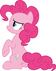 Size: 3000x3780 | Tagged: safe, artist:cloudyglow, character:pinkie pie, species:earth pony, species:pony, episode:school raze, g4, my little pony: friendship is magic, .ai available, female, high res, mare, simple background, solo, transparent background, vector