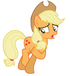 Size: 6671x7250 | Tagged: safe, artist:estories, character:applejack, species:earth pony, species:pony, g4, absurd resolution, female, simple background, solo, transparent background, vector