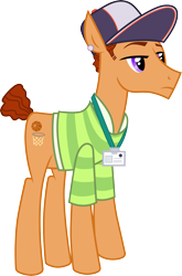 Size: 3000x4533 | Tagged: safe, artist:cloudyglow, character:free throw, species:pony, episode:princess spike, g4, my little pony: friendship is magic, background pony, delegate, simple background, solo, transparent background, vector