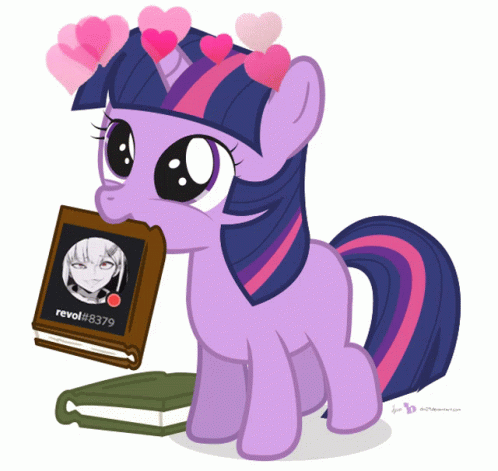 Size: 498x471 | Tagged: safe, artist:dm29, edit, character:twilight sparkle, species:pony, species:unicorn, g4, animated, behaving like a dog, bibliovore, blank flank, blinking, book, cute, female, filly, filly twilight sparkle, floating heart, happy, heart, looking up, loop, manga, mouth hold, nom, simple background, smiling, solo, tail wag, that pony sure does love books, twiabetes, white background, younger