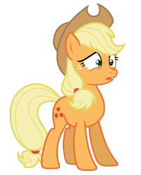 Size: 5827x7198 | Tagged: safe, artist:estories, character:applejack, species:pony, g4, absurd resolution, clothing, female, hat, simple background, solo, transparent background, vector