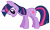 Size: 7988x4750 | Tagged: safe, artist:estories, character:twilight sparkle, character:twilight sparkle (unicorn), species:pony, species:unicorn, g4, absurd resolution, female, simple background, solo, transparent background, vector