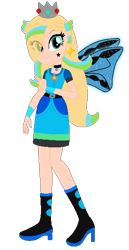 Size: 286x555 | Tagged: safe, artist:selenaede, artist:user15432, base used, species:human, g4, my little pony:equestria girls, barely eqg related, blue dress, blue wings, boots, clothing, costume, crossover, crown, ear piercing, earring, equestria girls style, equestria girls-ified, fairy, fairy wings, fairyized, halloween, halloween costume, hallowinx, high heel boots, high heels, holiday, jewelry, nintendo, piercing, princess rosalina, rainbow s.r.l, regalia, rosalina, shoes, simple background, super mario bros., super mario galaxy, transparent background, wings, winx, winx club, winxified