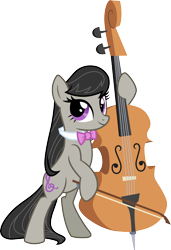Size: 3000x4379 | Tagged: safe, artist:cloudyglow, character:octavia melody, species:earth pony, species:pony, episode:the best night ever, g4, my little pony: friendship is magic, .ai available, cello, female, mare, musical instrument, simple background, solo, transparent background, vector