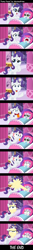 Size: 1024x7730 | Tagged: safe, artist:aleximusprime, character:rarity, character:sweetie belle, species:pony, baby, baby belle, baby pony, comic, crying, cute, diasweetes, filly, foal, vomit