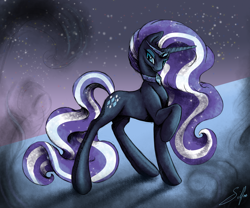 Size: 3000x2500 | Tagged: safe, artist:silfoe, character:nightmare rarity, character:rarity, spoiler:comic, female, solo