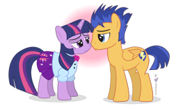Size: 1440x880 | Tagged: safe, artist:dm29, character:flash sentry, character:twilight sparkle, species:pony, ship:flashlight, my little pony:equestria girls, clothing, equestria girls ponified, female, male, ponified, shipping, simple background, straight, transparent background